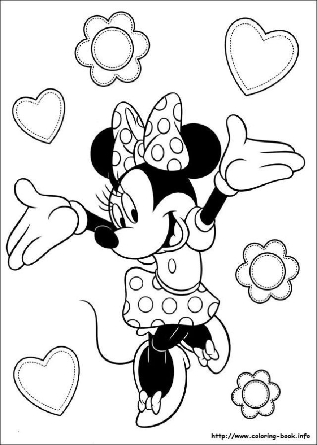Minnie Mouse Coloring Pages Tracer Pages and Posters