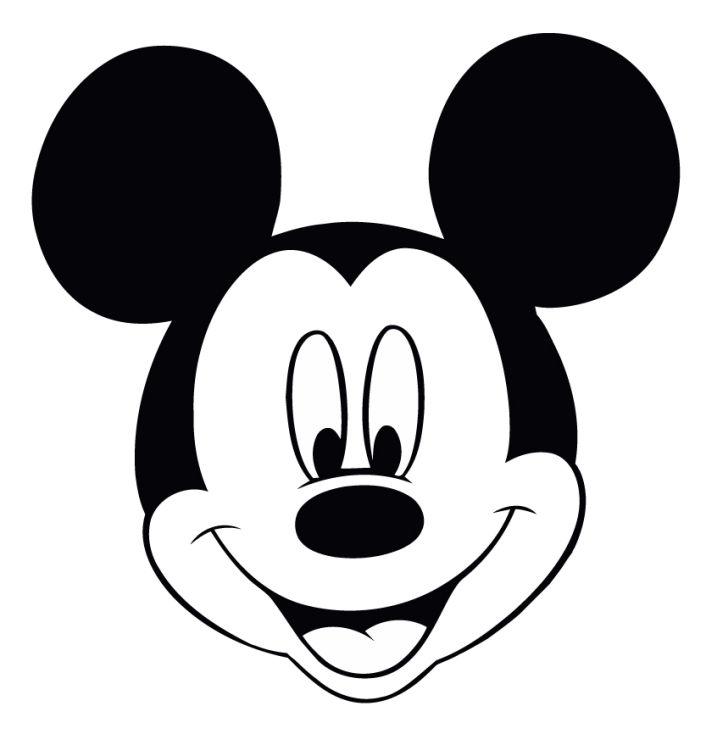 Minnie Mouse Face Coloring Pages to Print