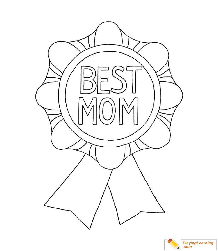Mothers Day Coloring Pages for Preschool