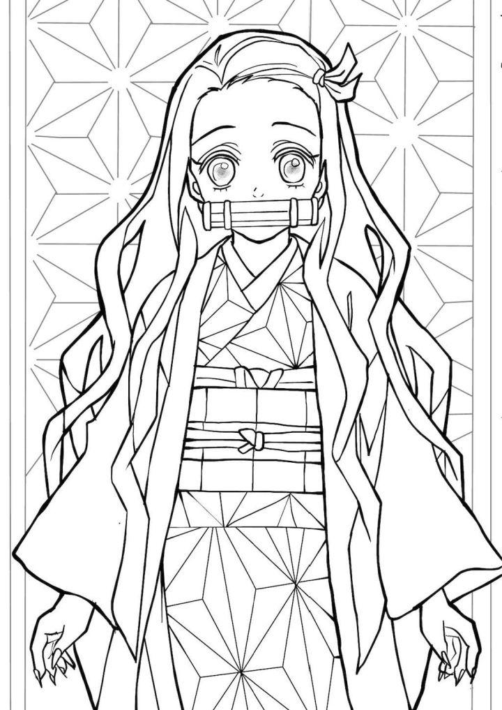 Anime and Mangas  Free printable Coloring pages for kids