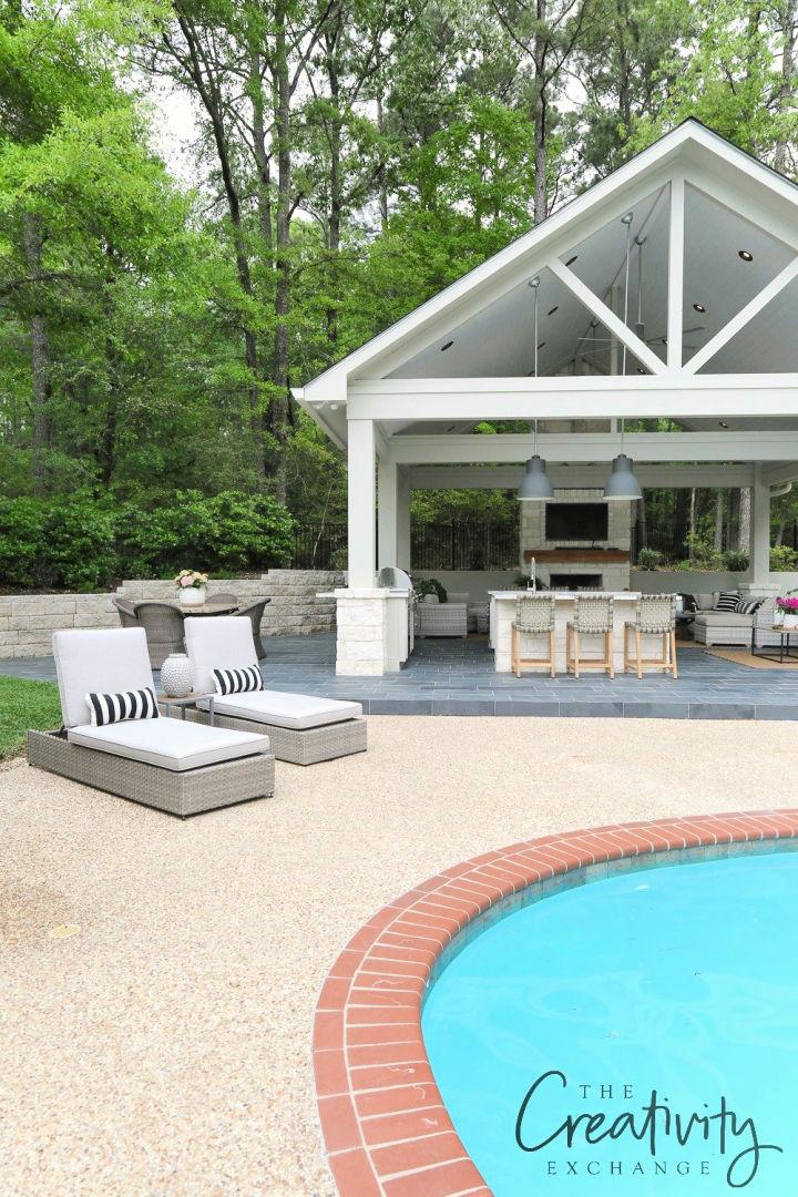 Outdoor Kitchen and Pool House Project