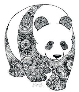 25 Free Panda Coloring Pages for Kids and Adults