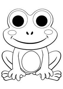 25 Free Frog Coloring Pages for Kids and Adults