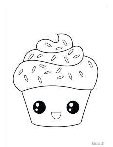 25 Free Cupcake Coloring Pages for Kids and Adults