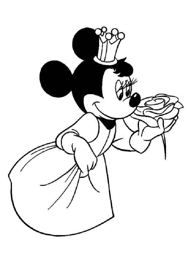 Printable Minnie Mouse Coloring Pages for Kids