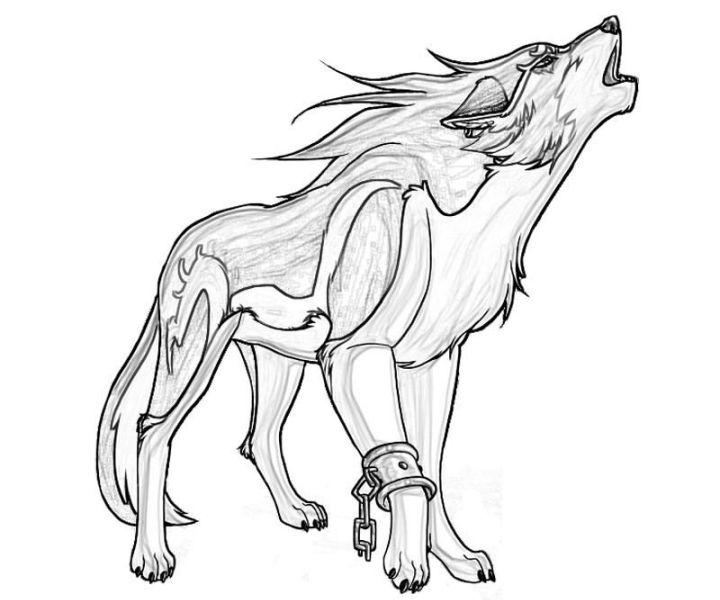 Printable Wolf Pack Coloring Pages