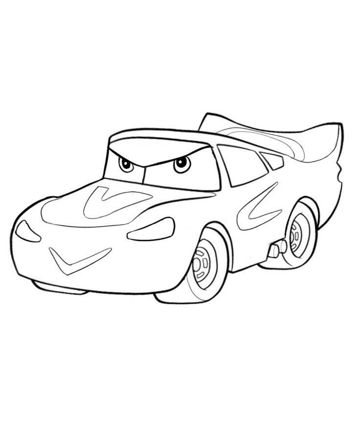 Race Car Coloring Pages and Activities