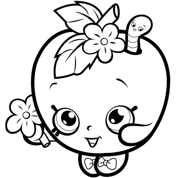 Shopkins Coloring Pages, Tracer Pages, and Posters