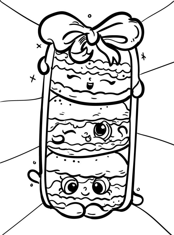 Shopkins Coloring Pages for Adults