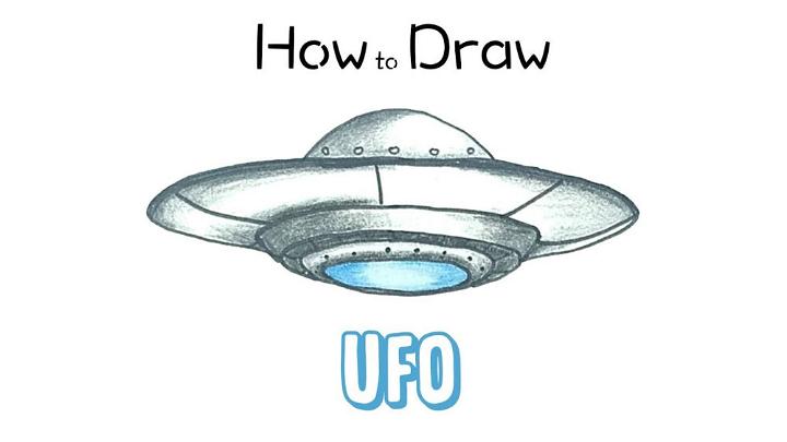 Simple UFO Drawing