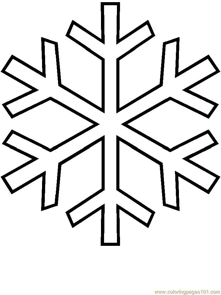Snowflake Coloring Pages to Print