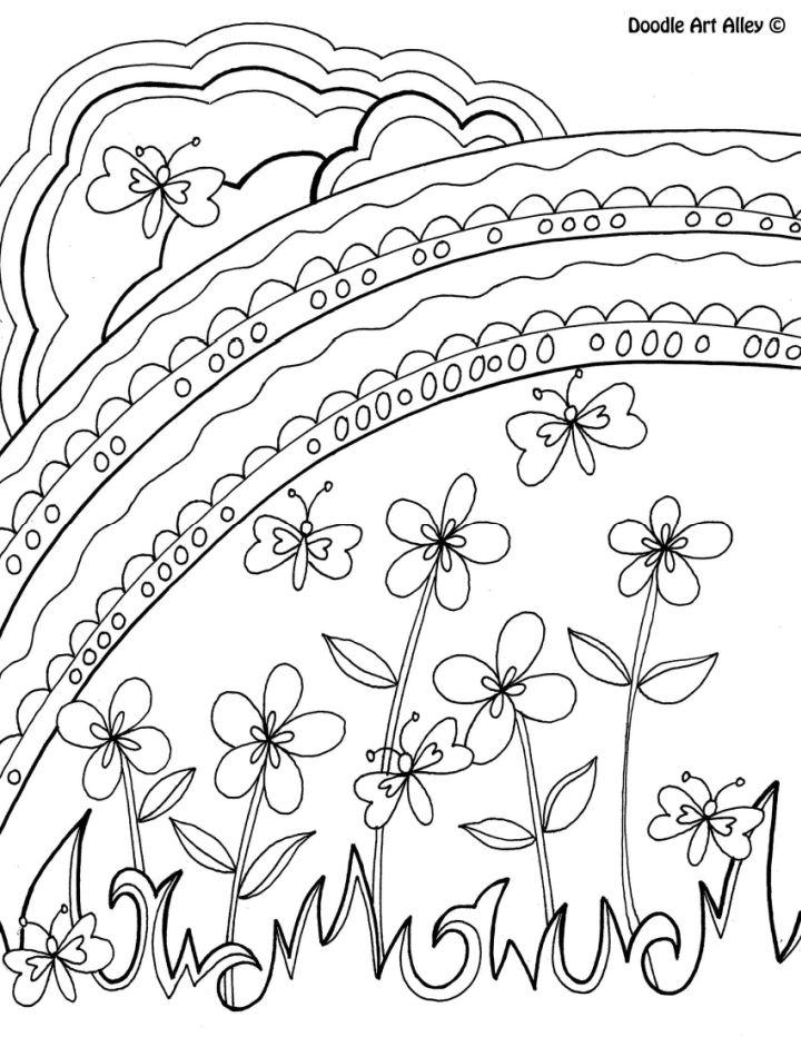 Spring Coloring Pages and Printables