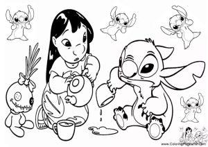 25 Free Stitch Coloring Pages for Kids and Adults