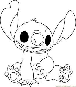 25 Free Stitch Coloring Pages for Kids and Adults