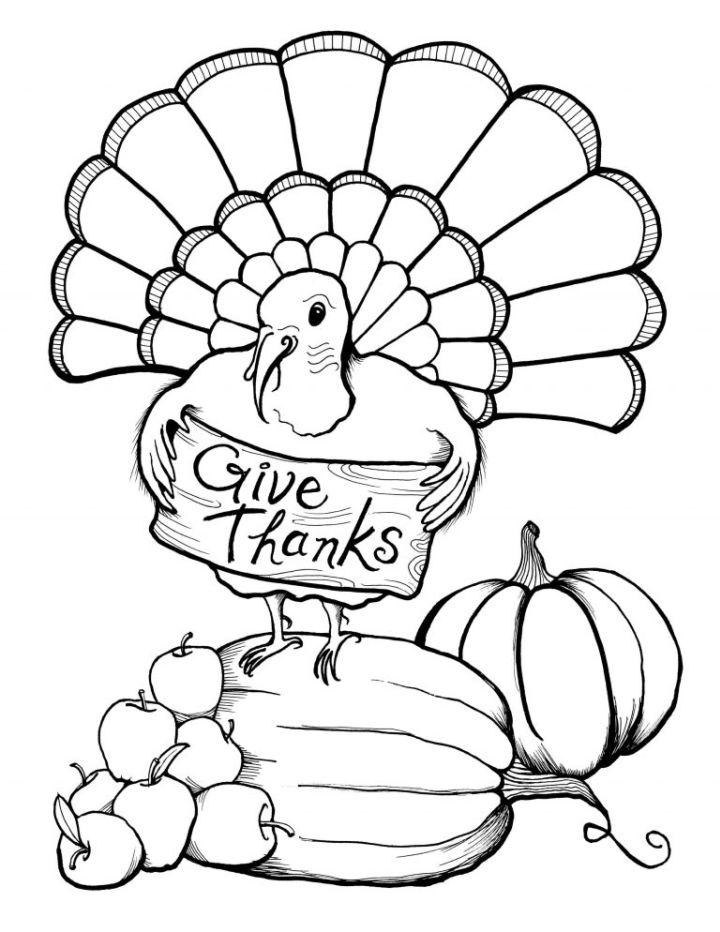 Thanksgiving Coloring Pages and Printables