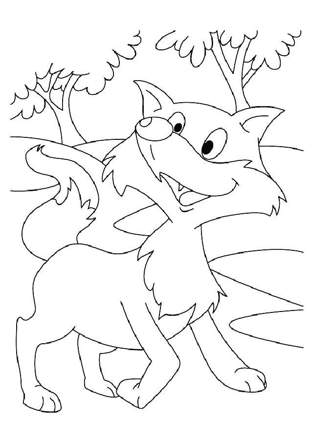 The Fantastic Mr Fox Coloring Page