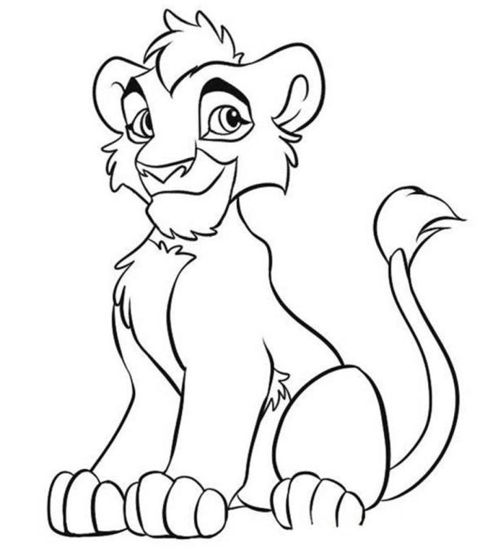 The Lion King Coloring Pages for Toddler