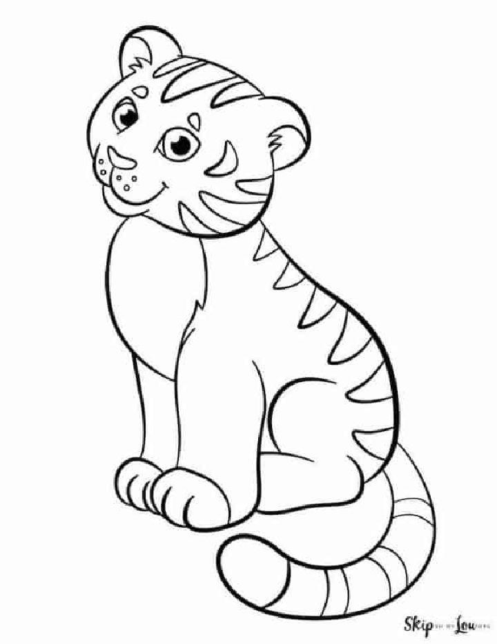 Tiger Coloring Pages for Kids of Any Age