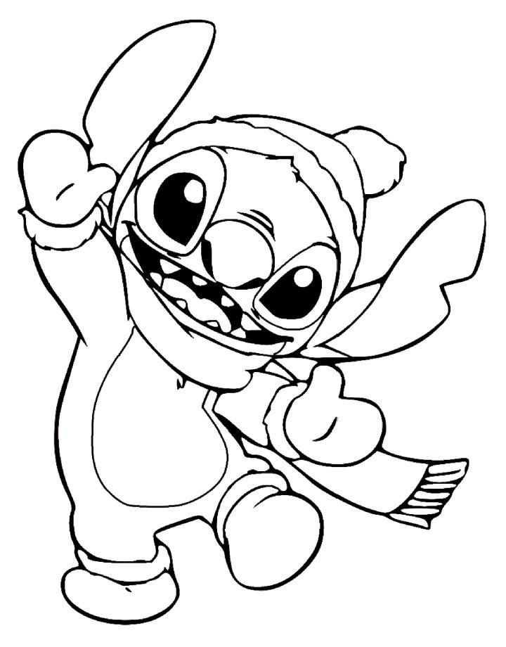 Warm Stitch Coloring Pages