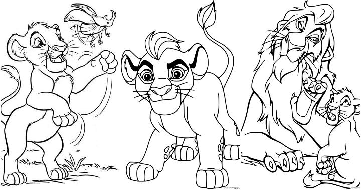 25 Easy and Free Lion Guard Coloring Pages for Kids and Adults - Cute Lion Guard Coloring Pictures and Sheets Printable