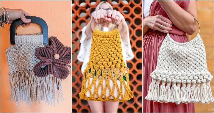 easy free macrame bag patterns and ideas