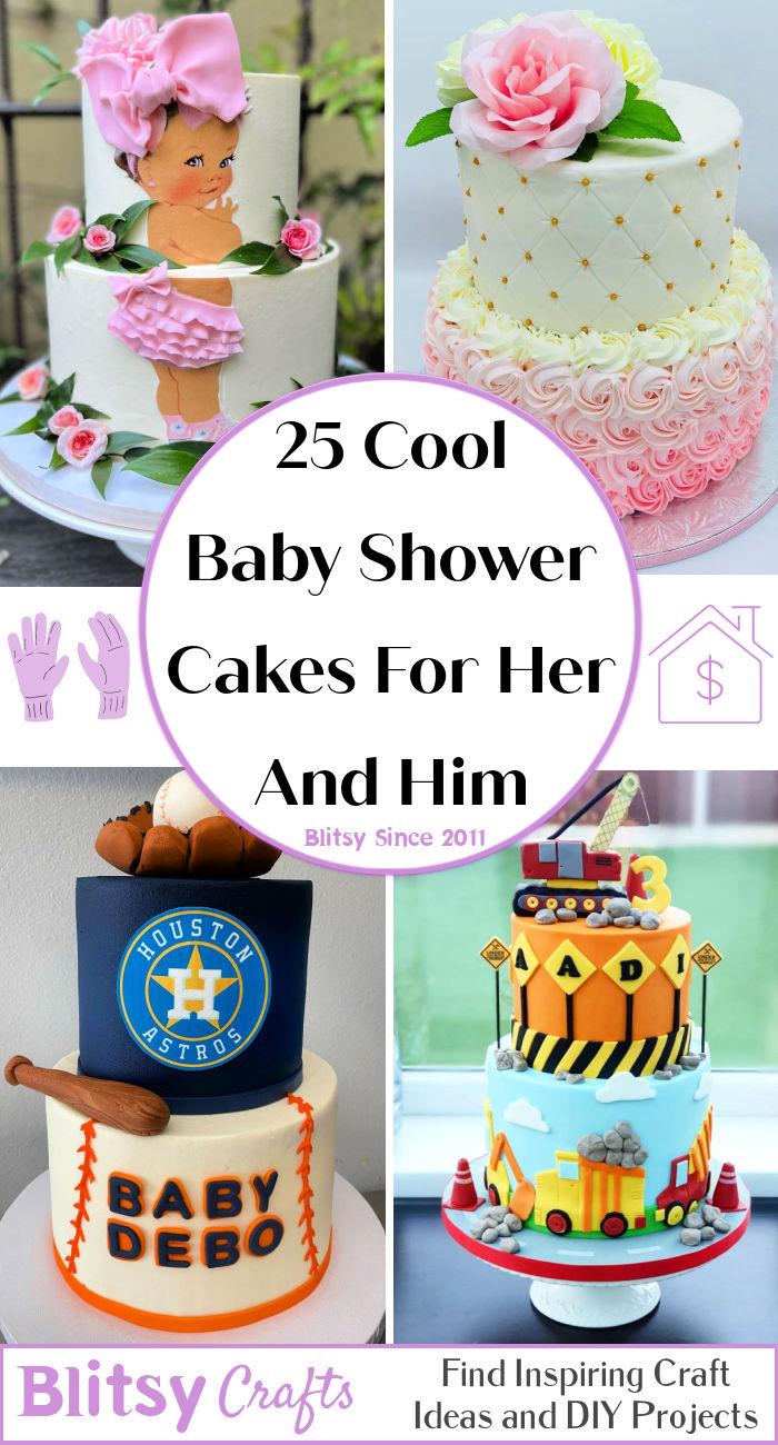 25 Cool Baby Shower Cakes For Her And Him