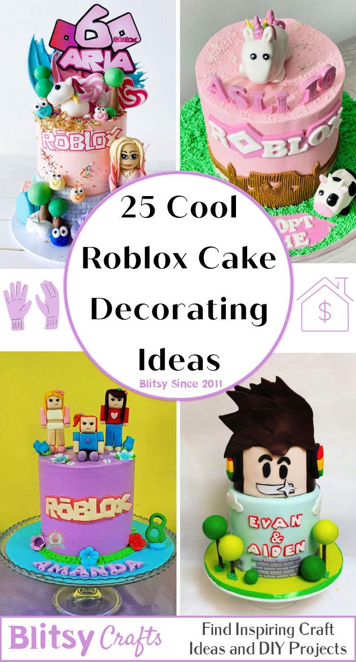 25 Cool Roblox Cake Decorating Ideas