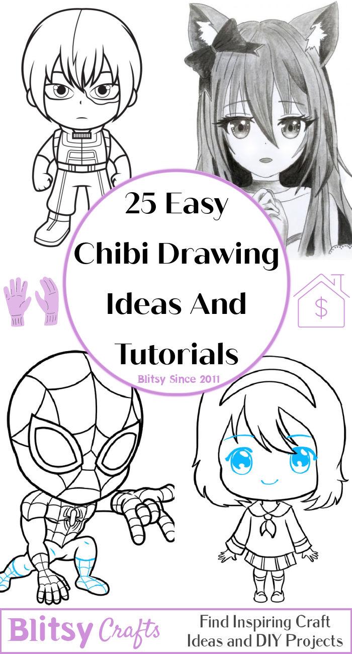 25 Easy Chibi Drawing Ideas - How to Draw Chibi