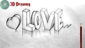 25 Easy Love Drawing Ideas - How to Draw the Love