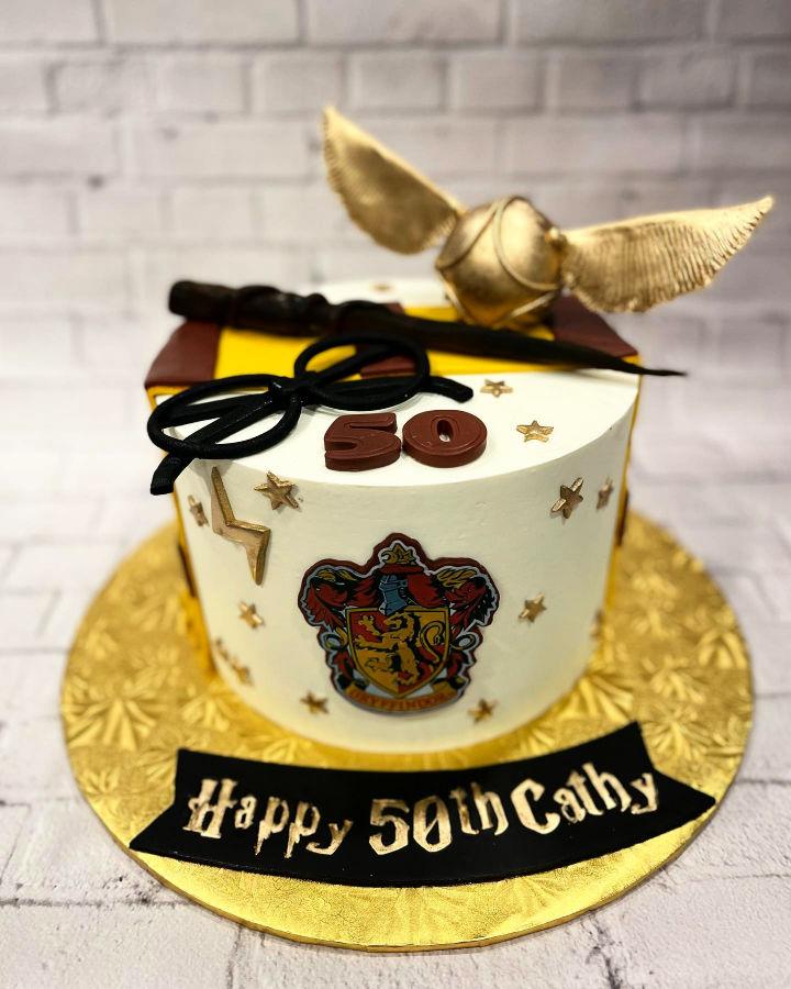 50th Birthday Harry Potter Cake