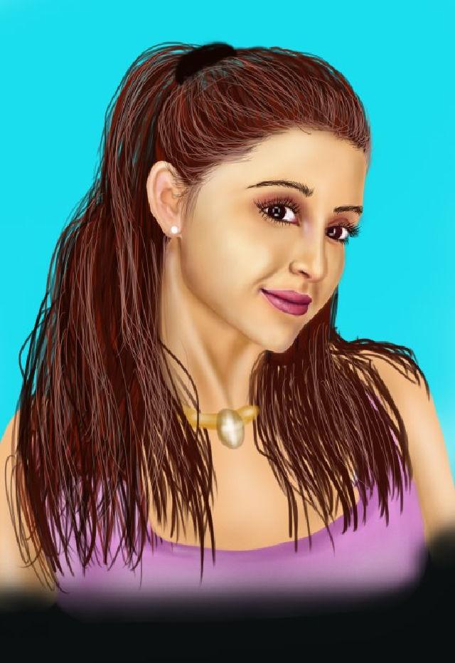 Ariana Grande Drawing Step by Step Instructions
