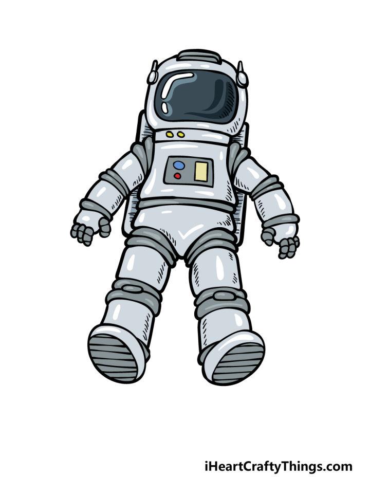 Astronaut Suit Drawing in Just 6 Easy Steps