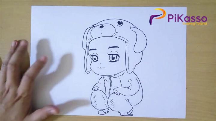 BTS Drawing Chibi