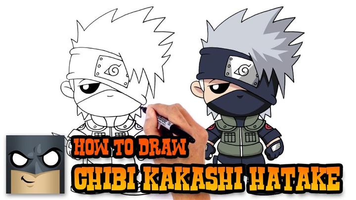 Chibi Kakashi Naruto Drawing