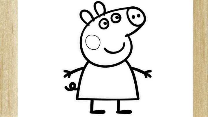 Como Desenhar a Peppa Pig Drawing