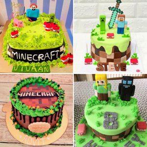 25 Creative Minecraft Cake Ideas