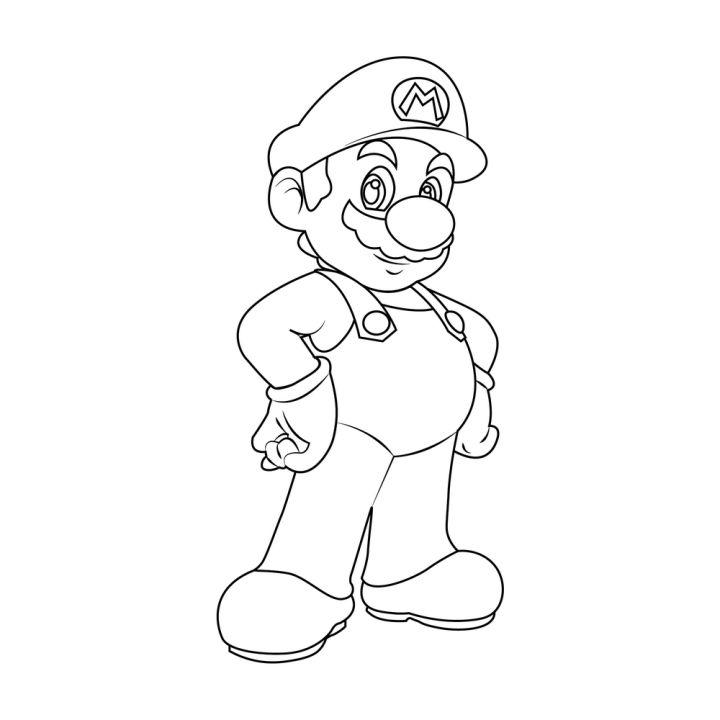 Cool Super Mario Drawing