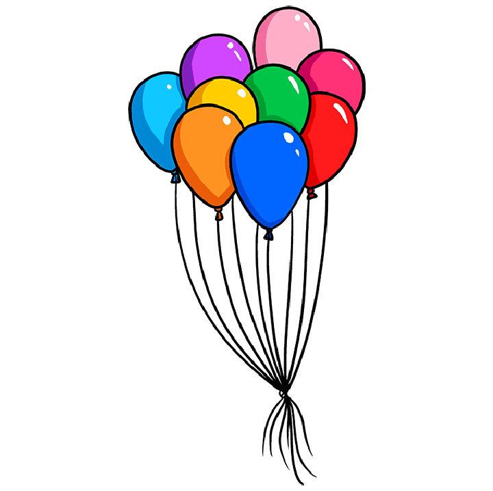 Create a Wonderful Balloons Drawing