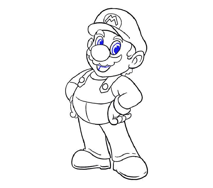 Create a Wonderful Super Mario Drawing