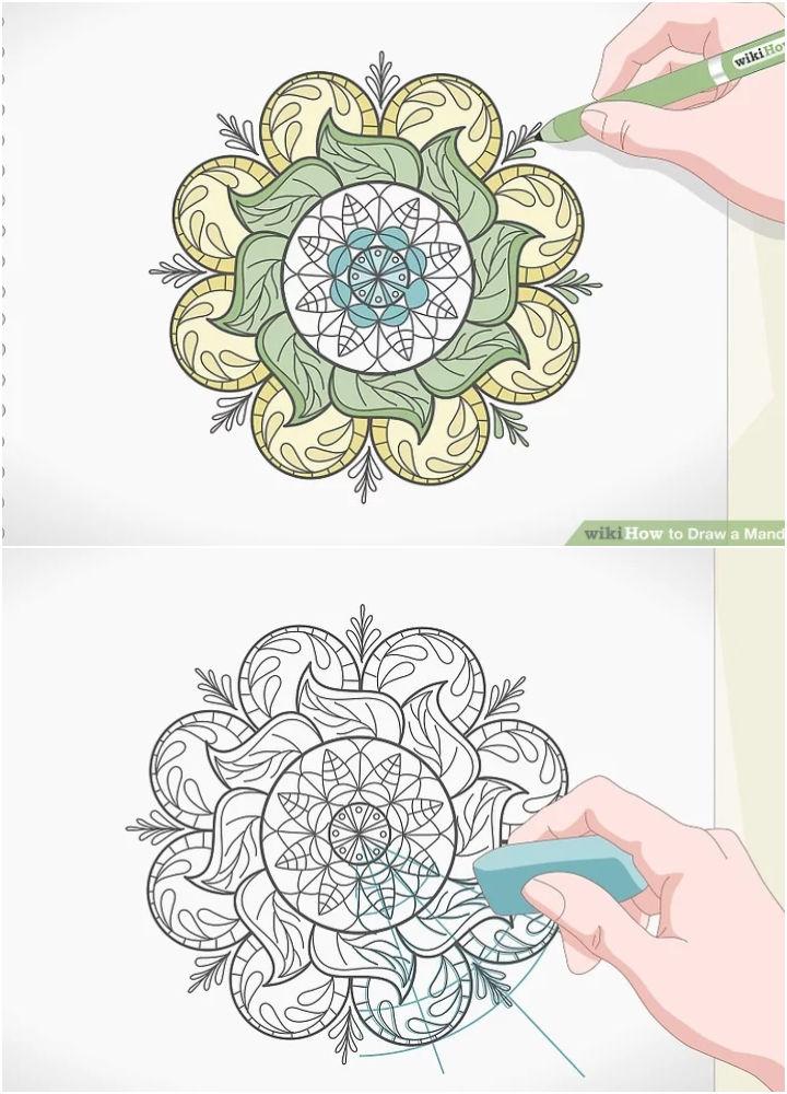 Creative Mandala Drawing