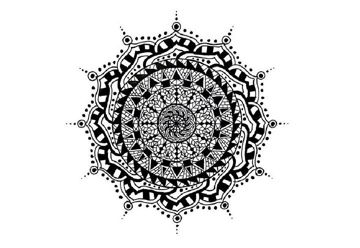 Cute Mandala Art Drawing