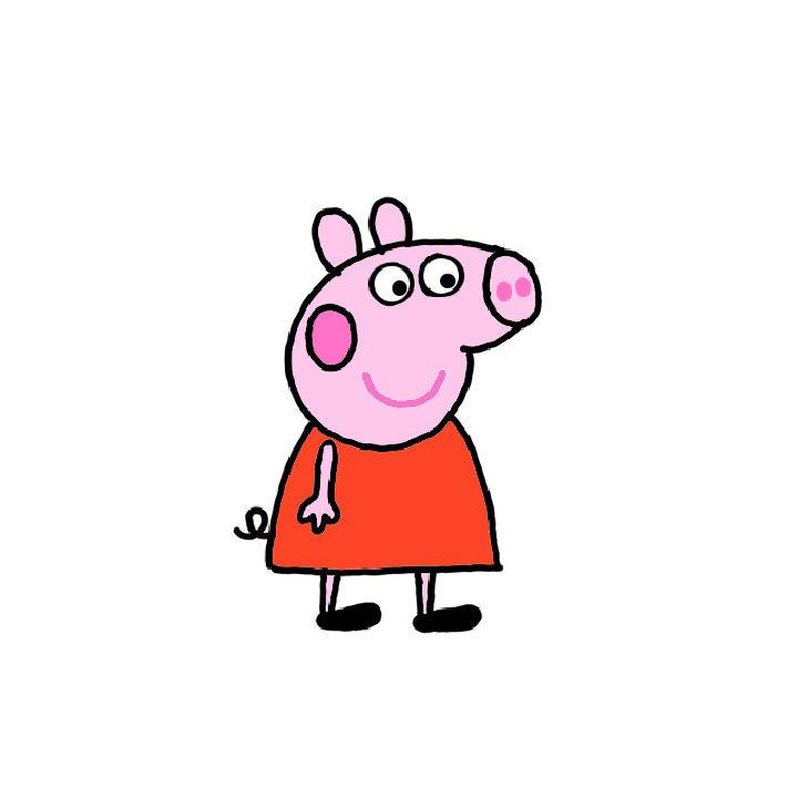 Cute Peppa Pig Drawing