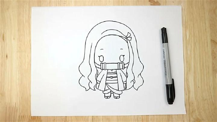 Demon Slayer Character Nezuko Drawing