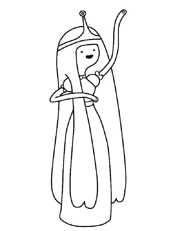Draw Princess Bubblegum Adventure Time