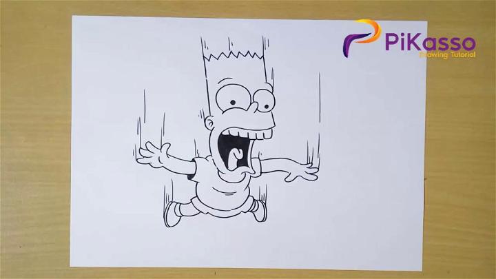 25 Easy Bart Simpson Drawing Ideas - How to Draw