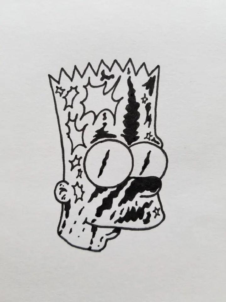 Draw a Bootleg Bart Simpson