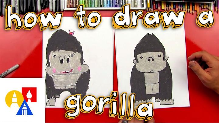 Draw a Cartoon Gorilla