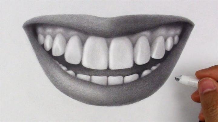 Draw a Smile with Teeth