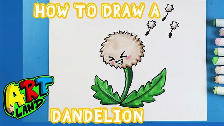 Drawing of a Dandelion