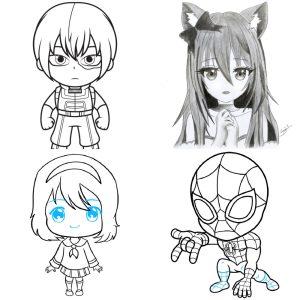 25 Easy Chibi Drawing Ideas - How to Draw Chibi